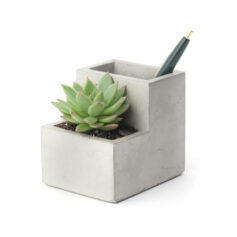 betonnen bureau planter
